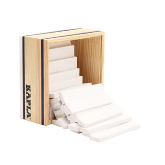 Kapla - Kapla - Coffret 40 planchettes - Naturel Kapla - Kapla - Coffret 40 planchettes - Naturel