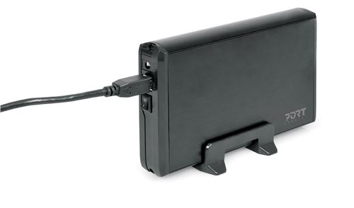 Port Connect - Boitier Externe Usb 3.0 Pour Disque Dur Sata 3.5''