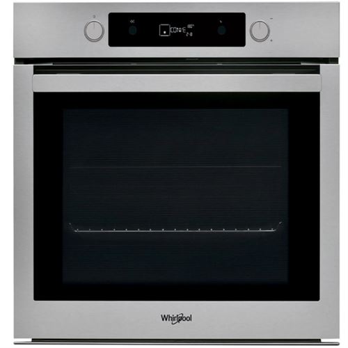 Whirlpool Absolute OAKZ9 156 P IX - Oven - ingebouwd - niche - breedte: 56 cm - diepte: 55 cm - hoogte: 60 cm - met zelfreiniging - Klasse A - inox