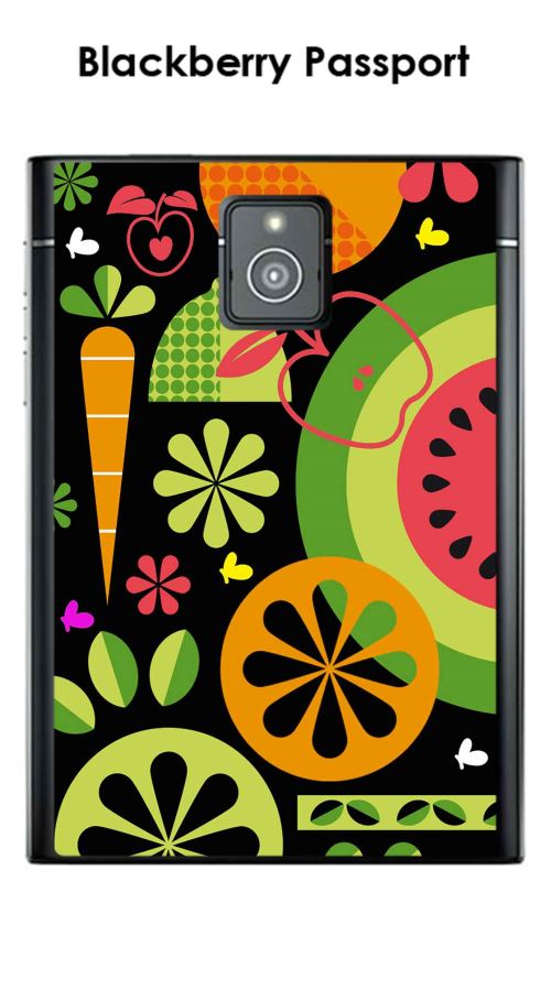 Coque Blackberry Passport design fruit