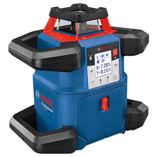Pack Laser Rotatif Double Pente Bosch Grl600Chv - Batterie 18V 4.0Ah - 06159940P5