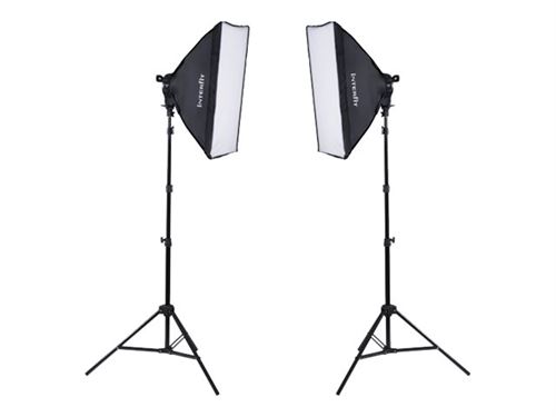 Kit d'éclairage photo 2 torches fluorescentes Interfit F5