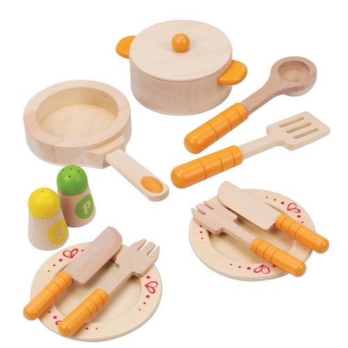 Jeu d'imitation enfant jeux jouets Dînette gourmet