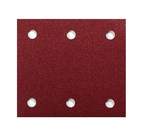 Déstock Makita - Feuilles Abrasives 114 X 102 Mm et 6 Trous D'Aspiration - Grain : 180