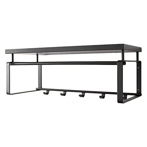Portemanteau Rex 3 avec porte-chapeaux - noir