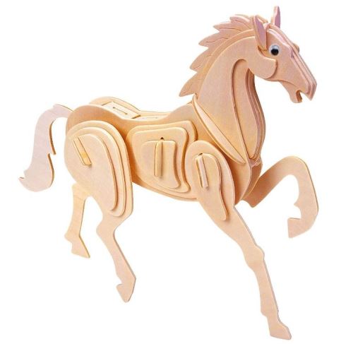 Gepetto's Workshop Puzzle 3D en bois de cheval 27 cm