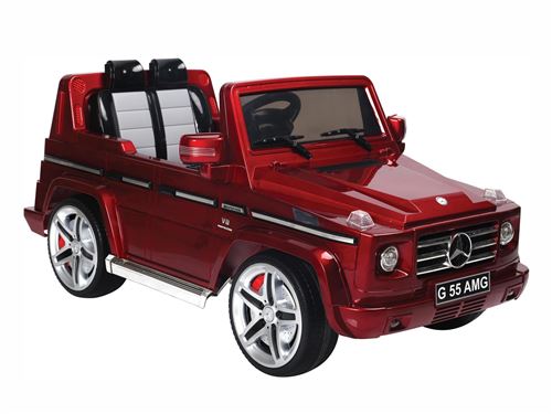 TOM Mercedes-Benz G55 AMG batterie véhicule 12V voiture rouge