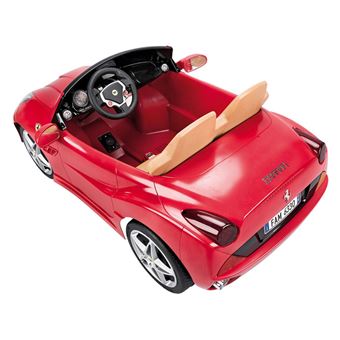Feber Porteur électrique Ferrari California 12V Véhicule