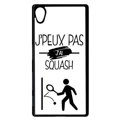 Coque sony xperia z5 j peux pas j ai squash 1
