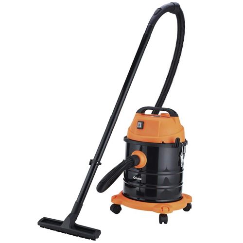 Qlima wdz520 – Aspirateur (1200 W, Aspirateur de tambour, sac pour la poussière, 20 L, Noir, Orange, Télescopique)