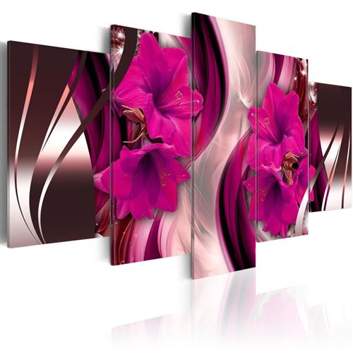 Artgeist - Tableau - Soirée de fuchsia 100x50