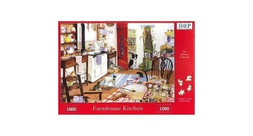 The House of Puzzles Farmhouse Kitchen 1000 Piece Jigsaw Puzzle