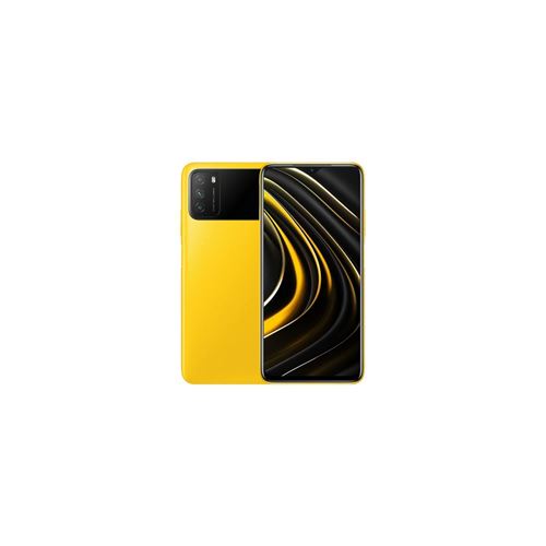 Smartphone Xiaomi POCO M3 6.53'' 4 Go 64 Go Double SIM Version Globle Jaune