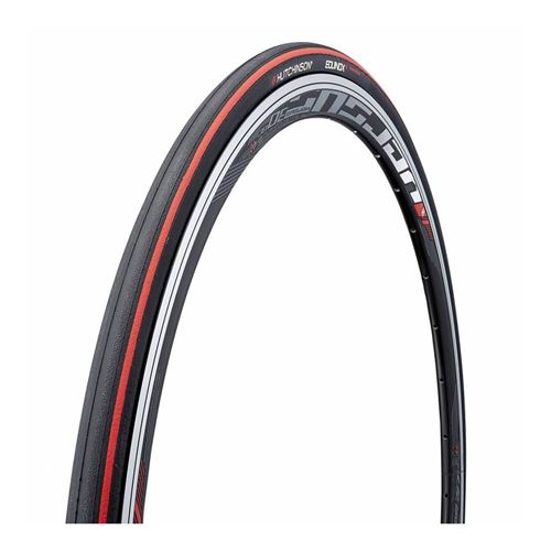 Pneu route 700 x 23 hutchinson equinox 2 longue distance noir-rouge 220g ts (23-622)