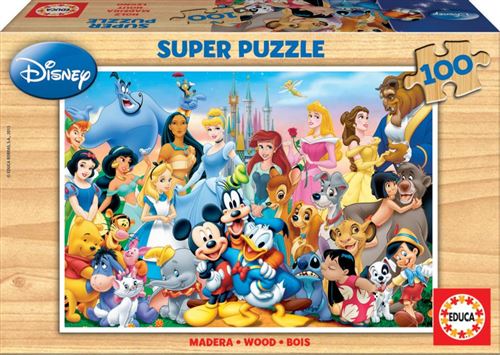 Educa Borras Educa Puzzle Bois Disney 100 Pièces - Image 4