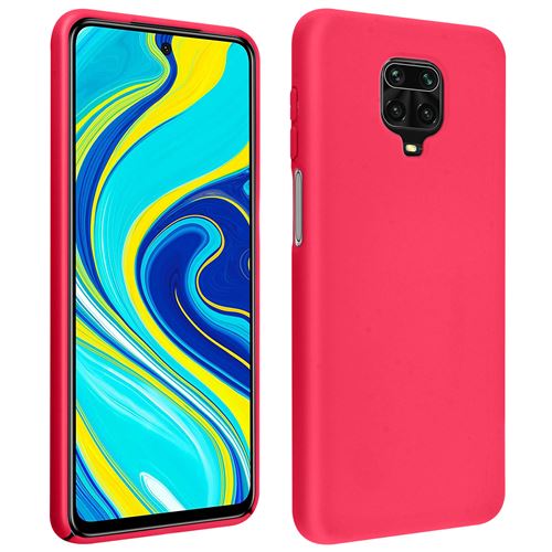 Coque Pour Xiaomi Redmi Note 9 Pro/Pro Max/Note 9S Soft Touch Rose Fuschia
