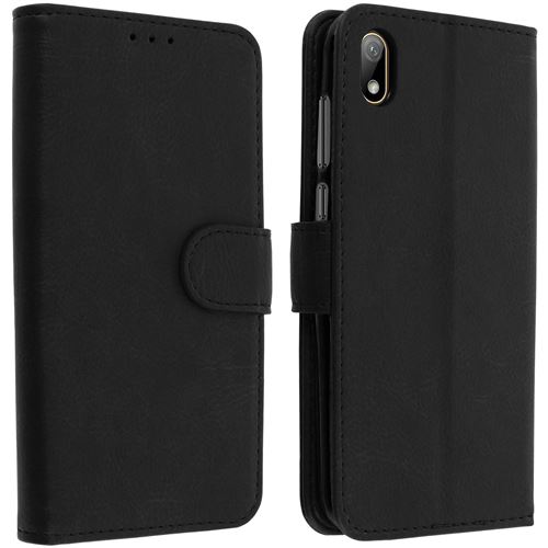 Avizar Housse Huawei Y5 2019 et Honor 8S Étui Portefeuille Support Stand Noir