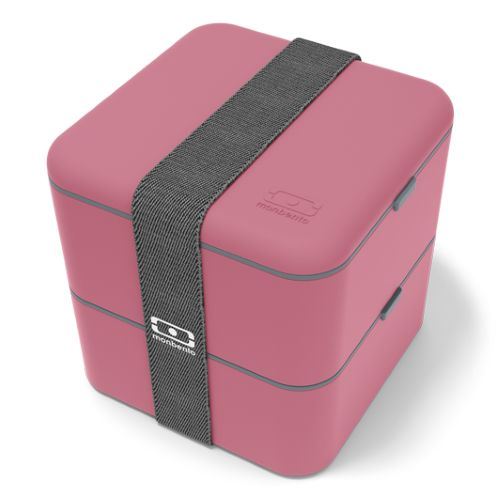 La boîte bento carrée - monbento MB Square rose Blush