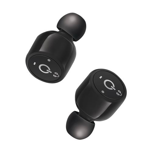 Écouteurs Bluetooth Sans Fil Forever Noir - Microphone intégré