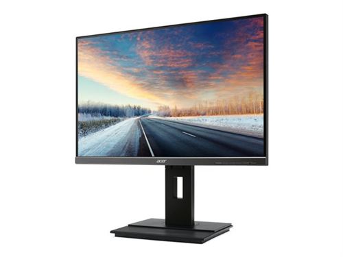 Acer B246WL - LED-monitor - 24 - 1920 x 1200 - IPS - 300 cd/m² - 5 ms - DVI, VGA, DisplayPort - luidsprekers - donkergrijs
