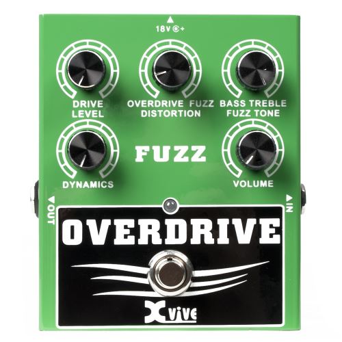 Xvive W2 Overdrive Fuzz pédale d'effet