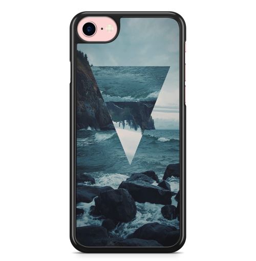 Coque Fifrelin pour iPhone 7 PLUS et iPhone 8 PLUS Paysage Triangle Ocean Sea