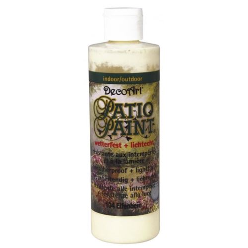 Peinture pour l'extérieur patio paint ivoire 236 ml - decoart