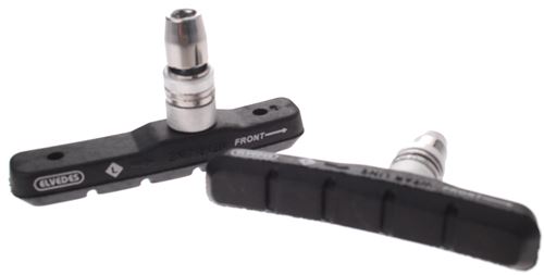 Elvedes frein V-brake blocs 72 x 13 mm noir 25 pièces