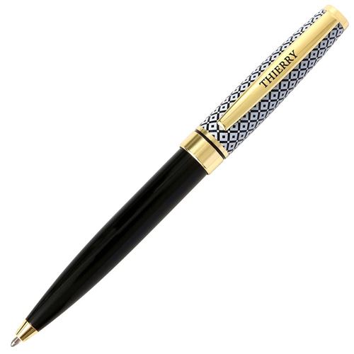 Stylo Draeger Black and Gold Thierry
