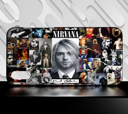 Coque compatible pour Samsung Galaxy A10 -NIRVANA - KURT COBAIN - Réf 22