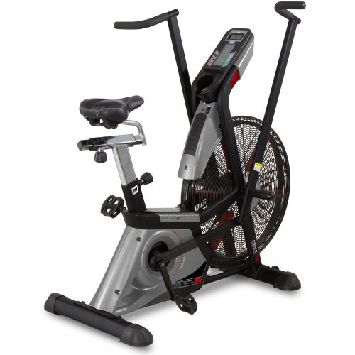 Vélo d'appartement CROSS 1100 H8750 - Systéme inertiel à Aire - Guidon mobile pour entrainer jambes et bras - Semipro