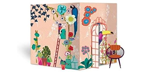 Mon Petit Art - Maison de Poupée Pliable Style Atelier avec Stickers - A partir de 3 ans