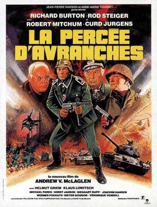 La percée d'Avranche - 40x60 cm - AFFICHE / POSTER