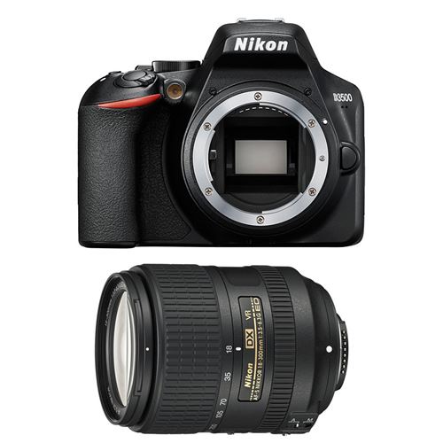 Nikon appareil photo reflex d3500 + 18-300 f/3.5-6.3 vr