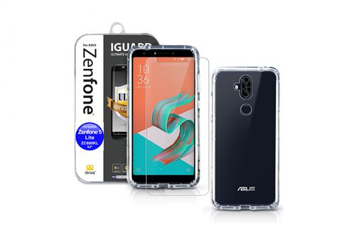 Clear Case + verre trempé Ibroz pour Asus ZenFone 5 Lite ZC600KL