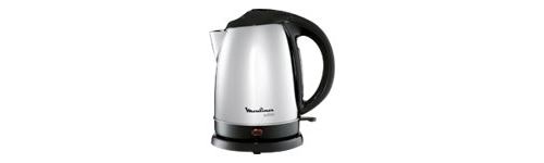 Moulinex Subito BY530F - Bouilloire - 1.7 litres - sans fil - 2400 Watt - inox/noir