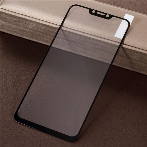 Protecteur écran en verre trempé en taille réelle film de protection écran d'impression de soie noir pour votre Asus ZenFone 5 ZE620KL