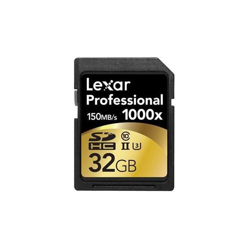 Lexar Professional - carte mémoire flash - 32 Go - SDHC UHS-II