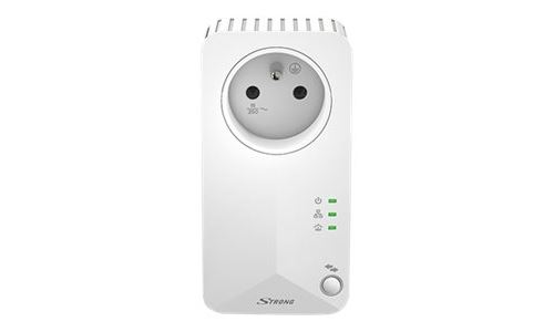 Strong Powerline Wi-Fi 500 - Triple Pack - bridge - HomePlug AV (HPAV) - 802.11b/g/n - 2,4 GHz - aansluitbaar aan muur
