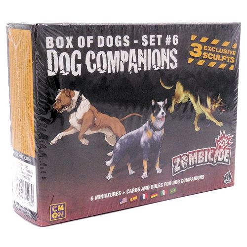 Zombicide - 16 - Box of Dogs Set #6 - Dog Companions