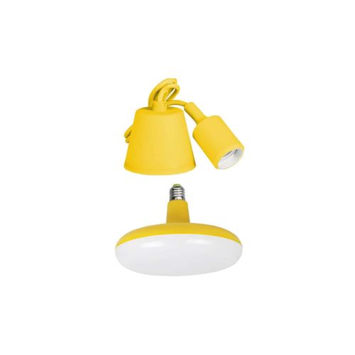 Kit accrochage 24W lampe LED silicone EDM JAUNE 32429 [Classe énergétique A+++]