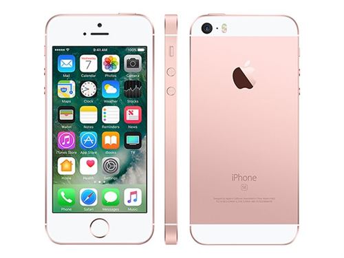 apple se rose gold