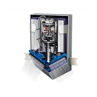 Sèche-mains Dyson 1000 W - infrarouge - 12 secondes - Blanc