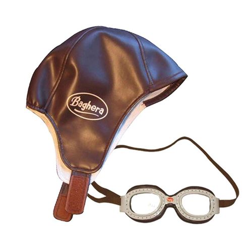 Baghera Marron Panoplie Pilote Vintage