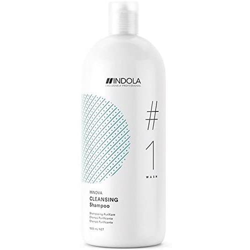 Indola Innova Wash Nettoyant Shampooing pour tous les types de cheveux, numéro 1, 1500 ml