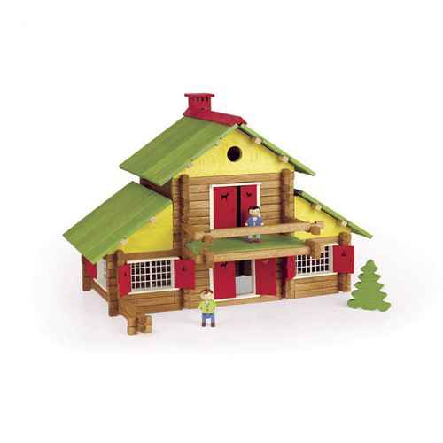 JEUJURA - MON CHALET EN BOIS 240 PIECES