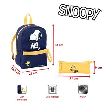 Sac à dos Snoopy Snoopy Baby Viquel Polyester Bleu