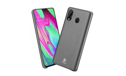 Coque Dux Skin Lite Galaxy A40 coloris noir