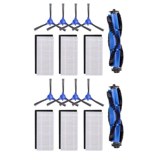 Filtres brosse brosses latérales Accessoires pour Eufy RoboVac Kit de remplacement 11S