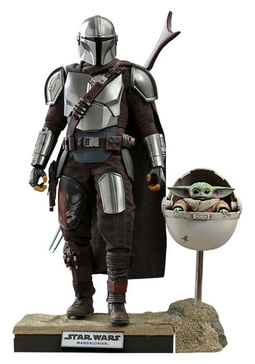 Figurine Hot Toys TMS015 - Star Wars - The Mandalorian -The Mandalorian & The Child Deluxe Version